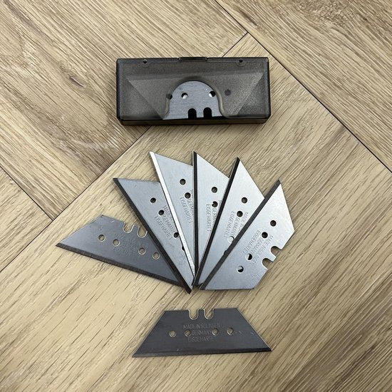 Peitsman Spare Blades Straight - Spare Blades for Stanley Knife for Carpet, Vinyl, Marmoleum, Linoleum