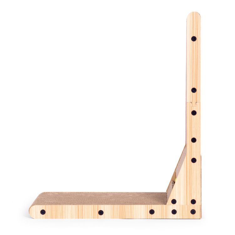 Petsi Kattenkrabber - Hoekmodel - Karton & MDF - Met Speelbal