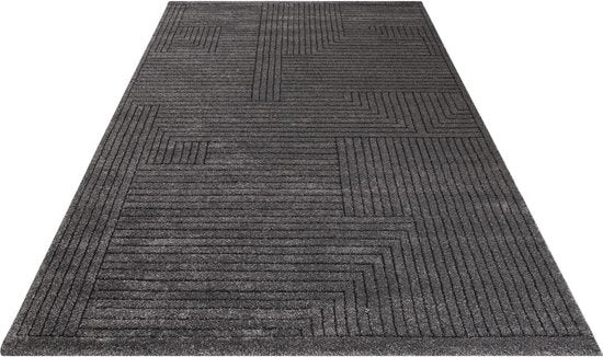 Magic Floors Pure Long Karpet - 160x230cm - Antraciet - Dik & Zacht - Vloerkleden - Tapijt - Vloerkleed - 0006A