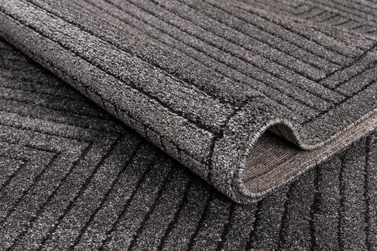 Magic Floors Pure Long Karpet - 160x230cm - Antraciet - Dik & Zacht - Vloerkleden - Tapijt - Vloerkleed - 0006A