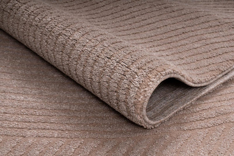 Pure Langer Teppich – 160 x 230 cm – Hellbraun – Dick und weich – Teppiche – Teppich – Teppich – 0007A 