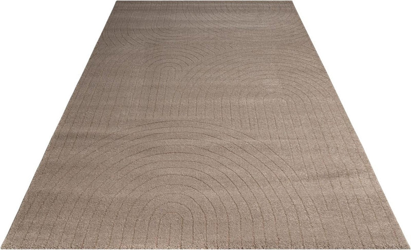 Pure Long Carpet - 160x230cm - Light Brown - Thick &amp; Soft - Rugs - Carpet - Rug - 0008A 