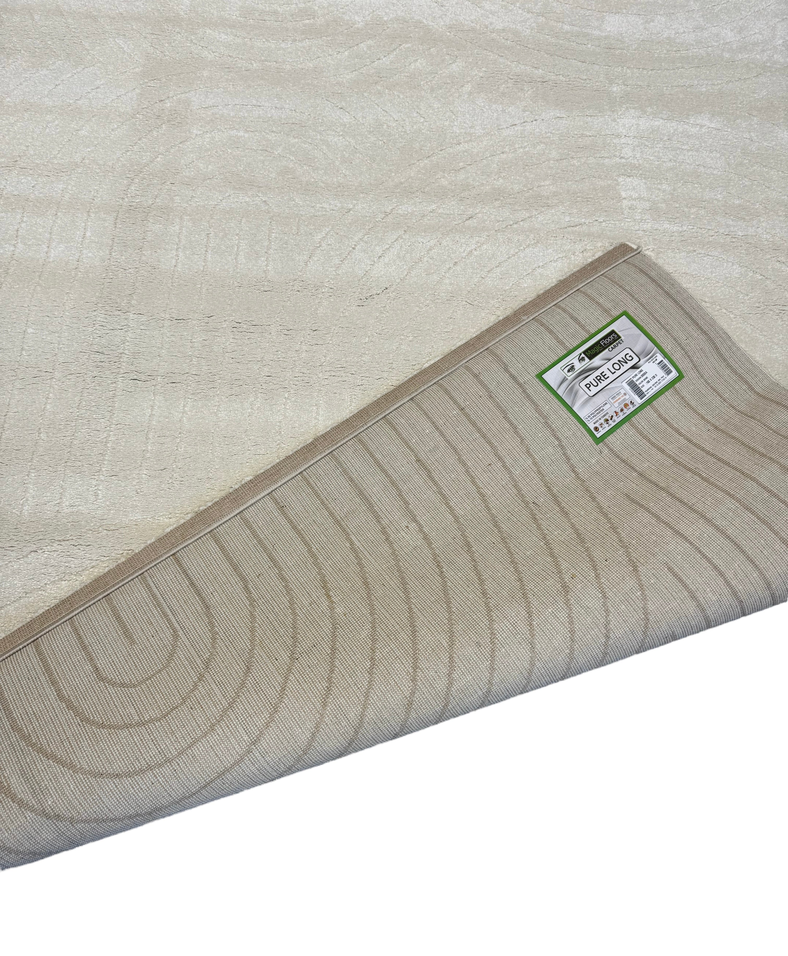 Magic Floors Pure Long Loper - 80x150cm - Wit - Dik & Zacht - Keukenloper - Tapijt - Vloerkleed - 0008A