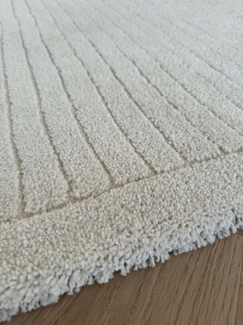 Pure Long Carpet - 160x230cm - White - Thick &amp; Soft - Rugs - Carpet - Rug - 0006A 