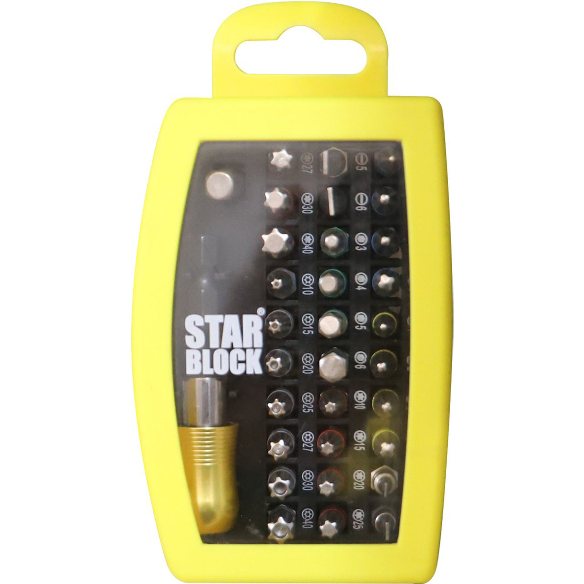 Starblock Bit Set - 32-piece - Screw bit 