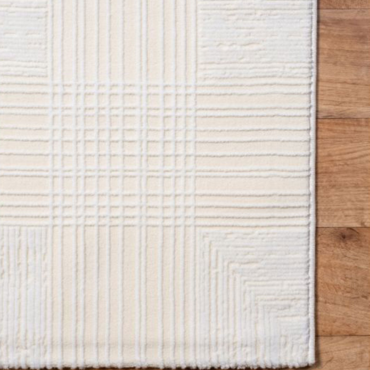 TEKZEN Style E876A Vloerkleed - Creme - 12mm Dik - Vloerkleden - Karpet