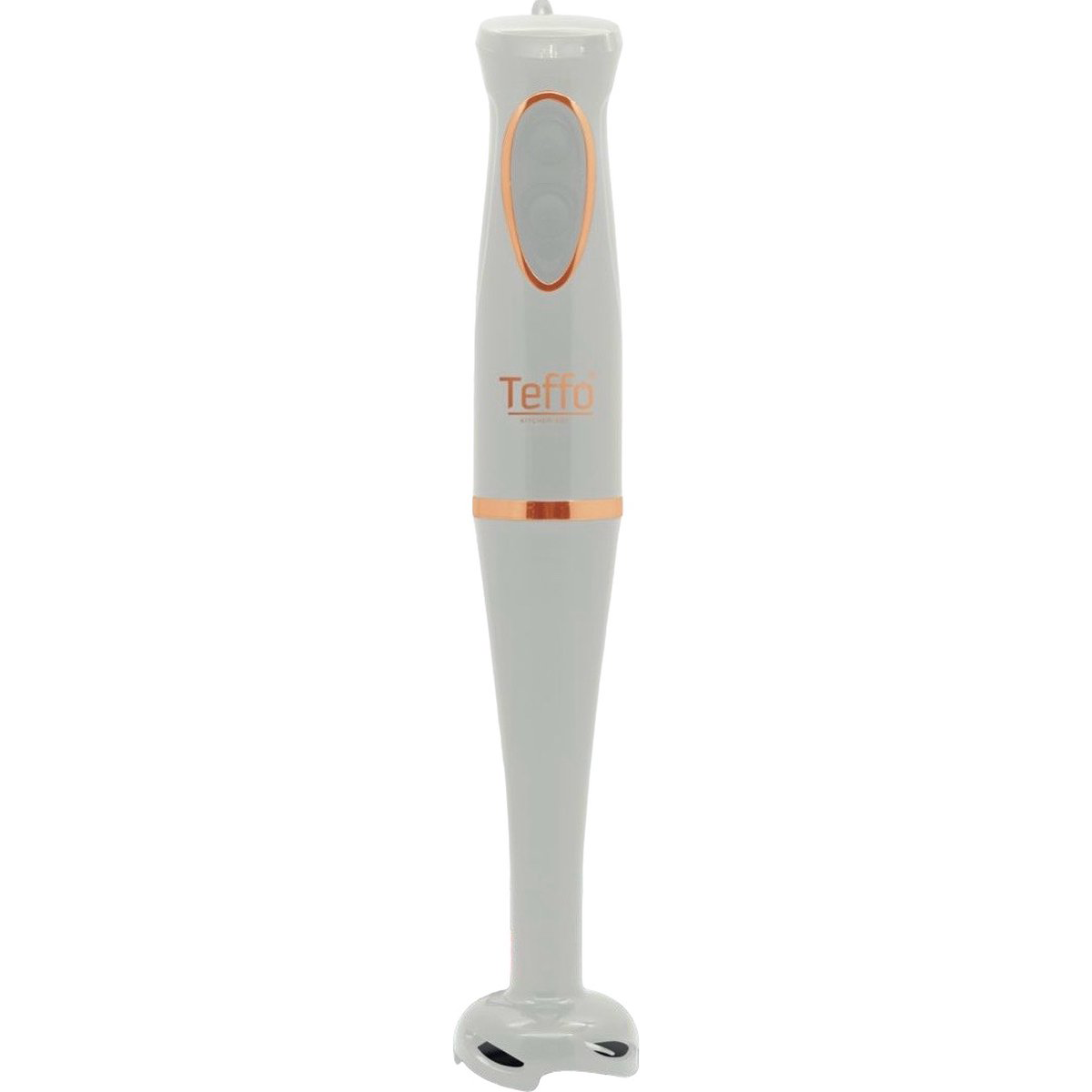 Teffo Staafmixer - 2 Snelheden & ergonomisch Handgreep, afneembare Staaf - 200Watt - Wit / Rosé Goud