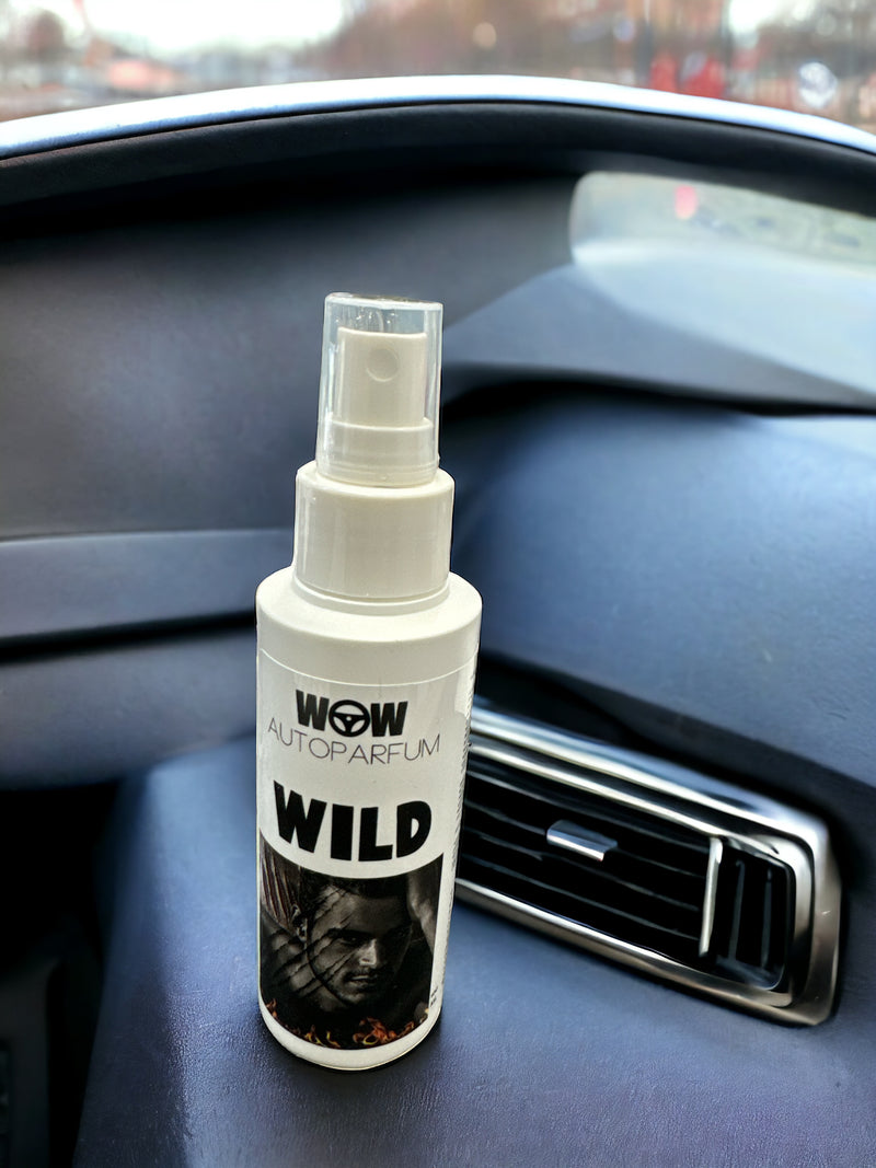 WOW Autoparfüm Wild – 100 ml – Inspiriert von Sauvage von Dior – Autoduft für Männer