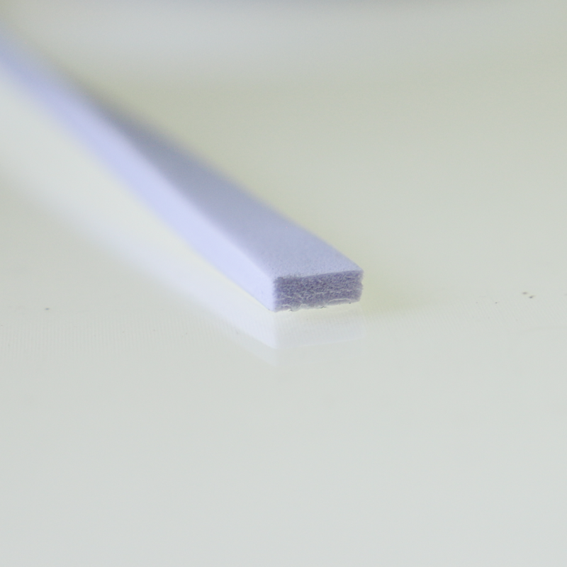 Maclean Selbstklebender PVC-Zugluftstreifen I-Profil – Weiß – 9 mm x 4 mm x 7,5 m – Zugluftstreifen 