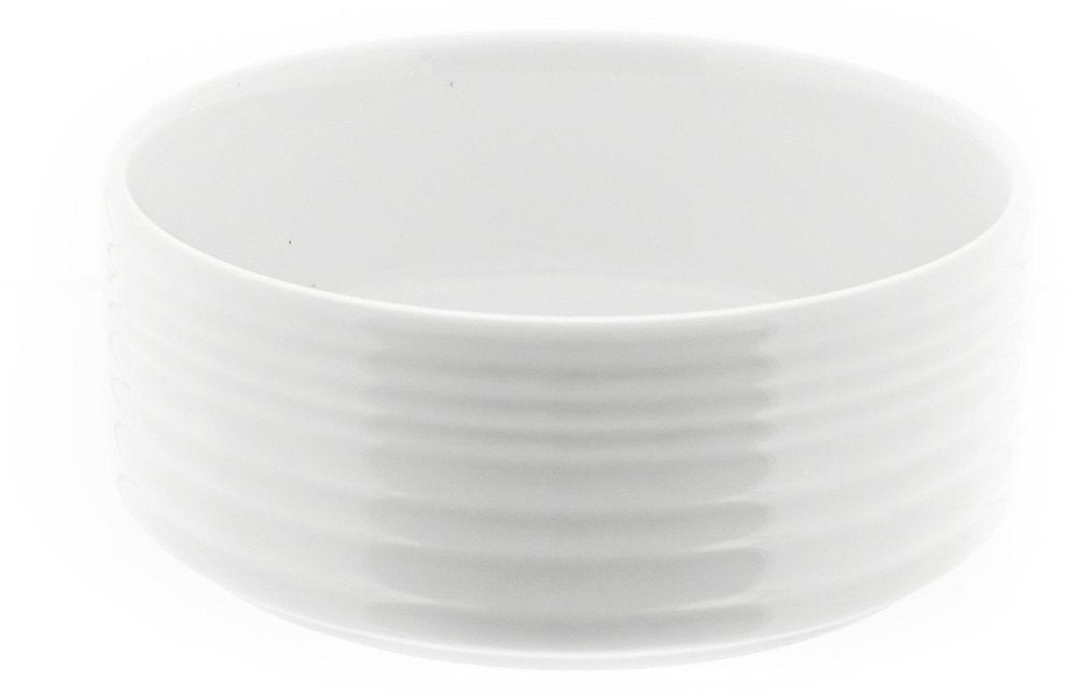 Almina Bianco - Porseleinen Serviesset - 27 - delig - Wit - 6 - Persoons - Dinerset - TEKZEN