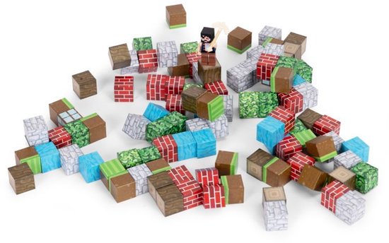 Magnetische Bouwblokken Set - 100 Delig - Magnetische Kubussen - Educatief Constructiespeelgoed voor Kinderen – foto 4