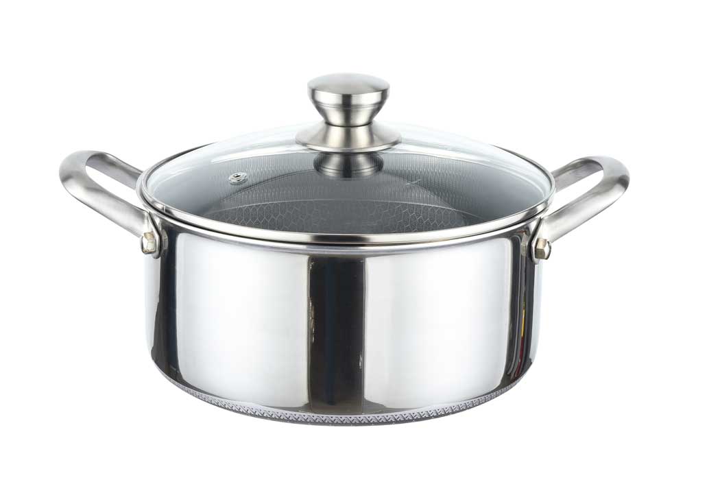Cheffinger Pannenset - 10 - delig - RVS - Honingraat - Inductie - TEKZEN