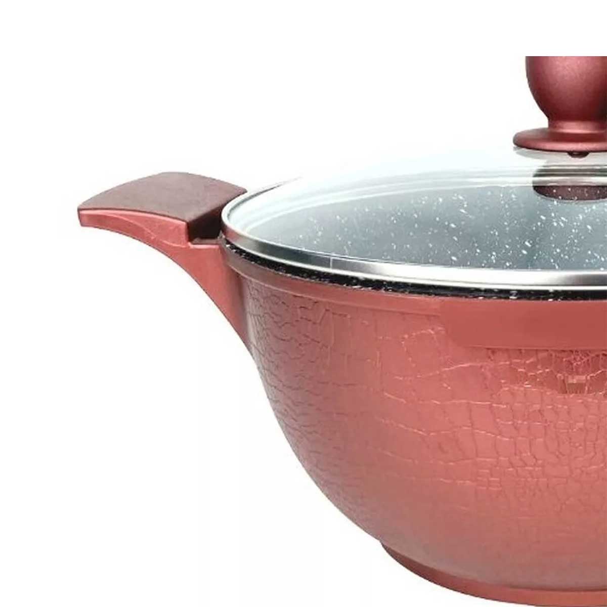 Cheffinger Pannenset - Crocodile Line - 6 - delig - 20, 24 & 28cm - TEKZEN