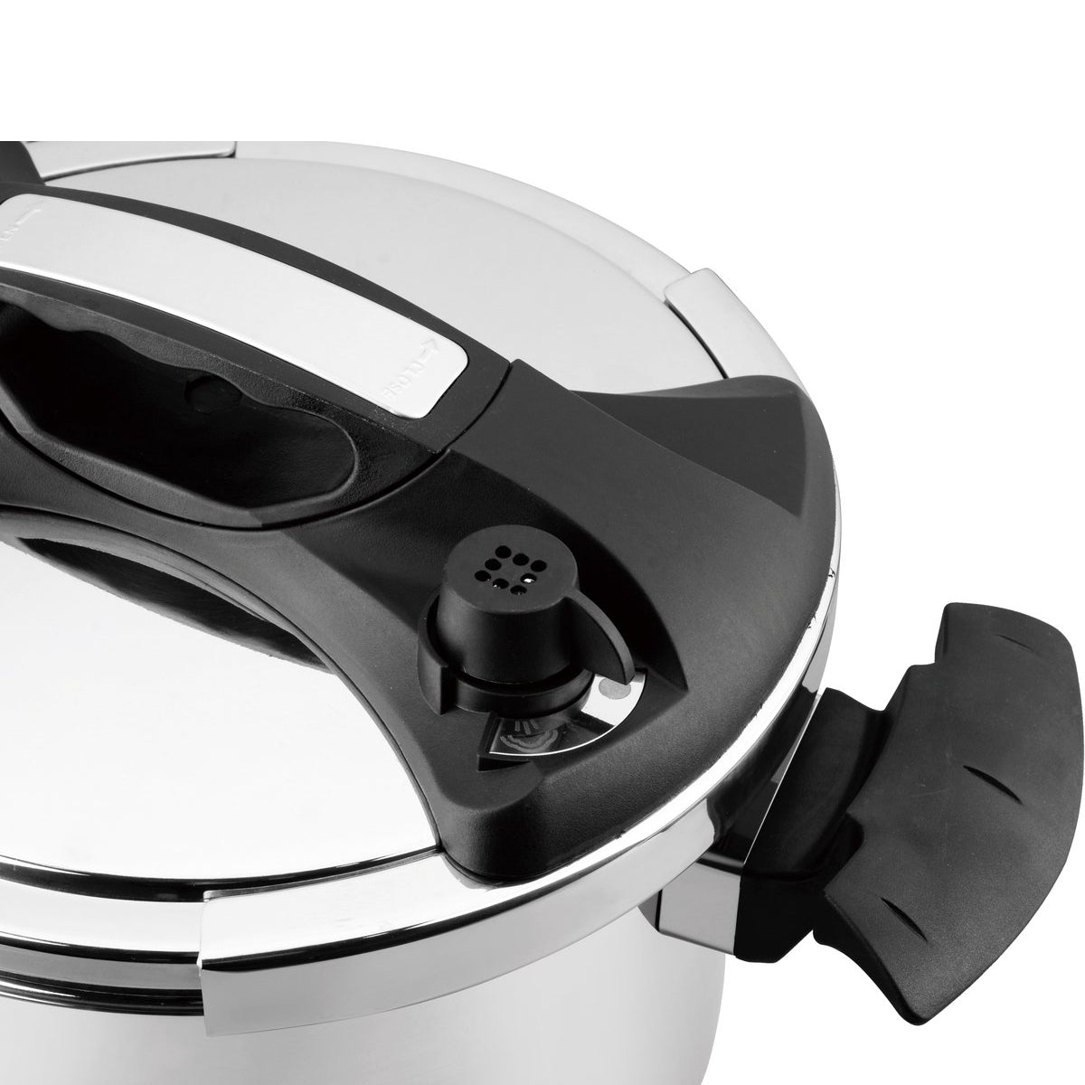 Cheffinger Snelkookpan - 24cm - 8L - RVS - Snelkoker - Inductie - TEKZEN