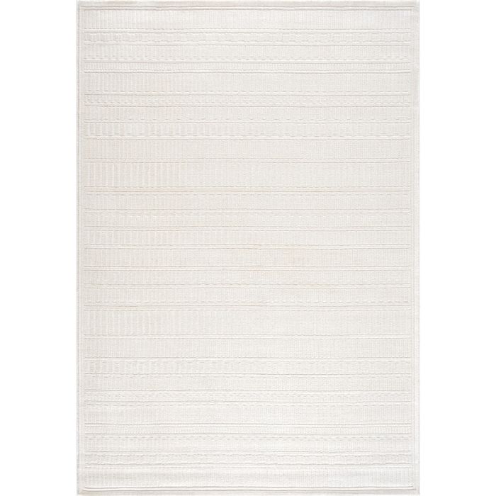 Cinar Carpets Elyse E963A - Vloerkleed Crème - 10 mm
