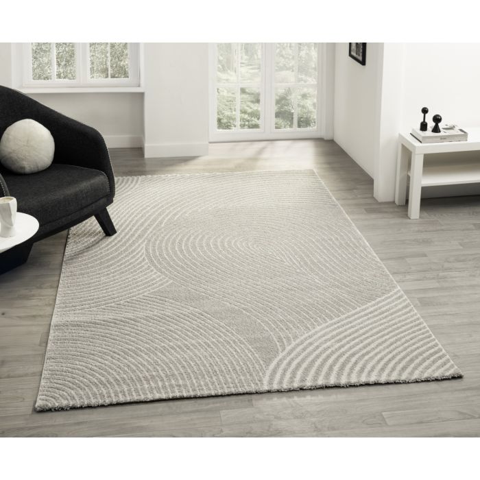 Cinar Carpets Nova C165A - Vloerkleed Grijs - 13 mm