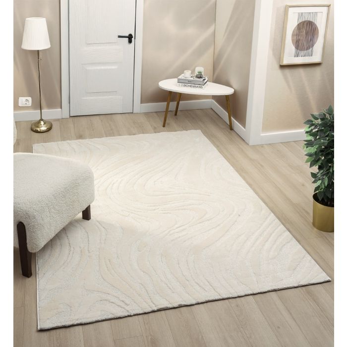 Cinar Carpets Liva D336A - Vloerkleed Crème - 13 mm