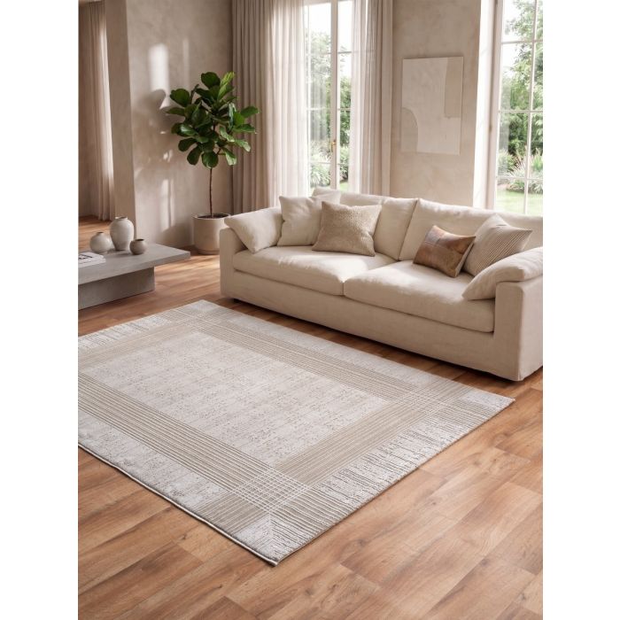 Cinar Carpets Style E876A - Vloerkleed Taupe - 12 mm - foto 1