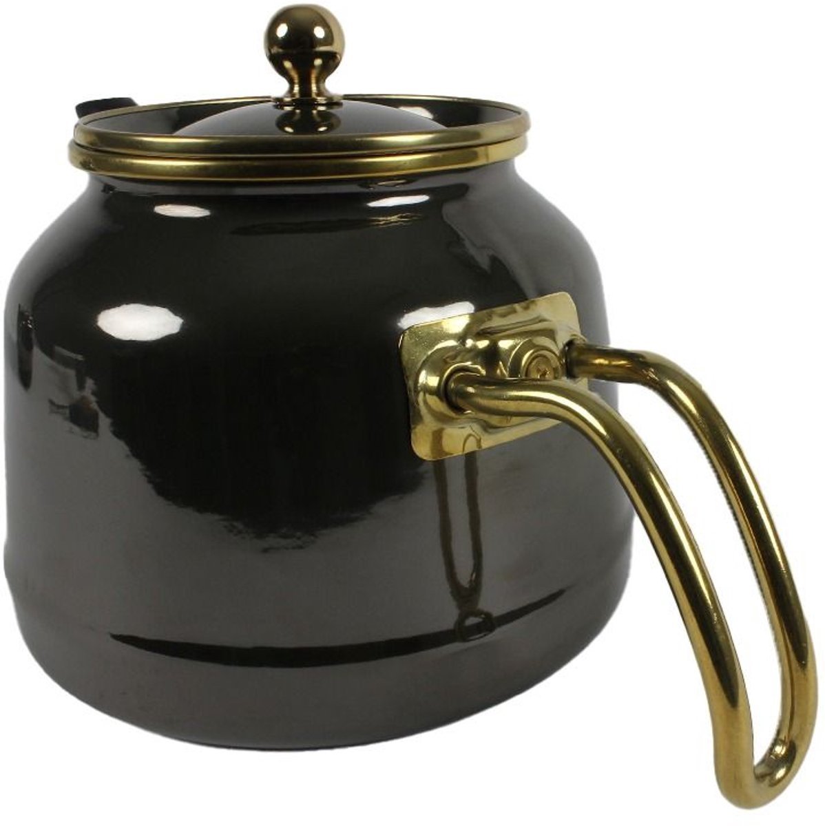 Ferveo Dawa Theepot Set - 1,0L / 2,5L - Zwart/Goud - TEKZEN