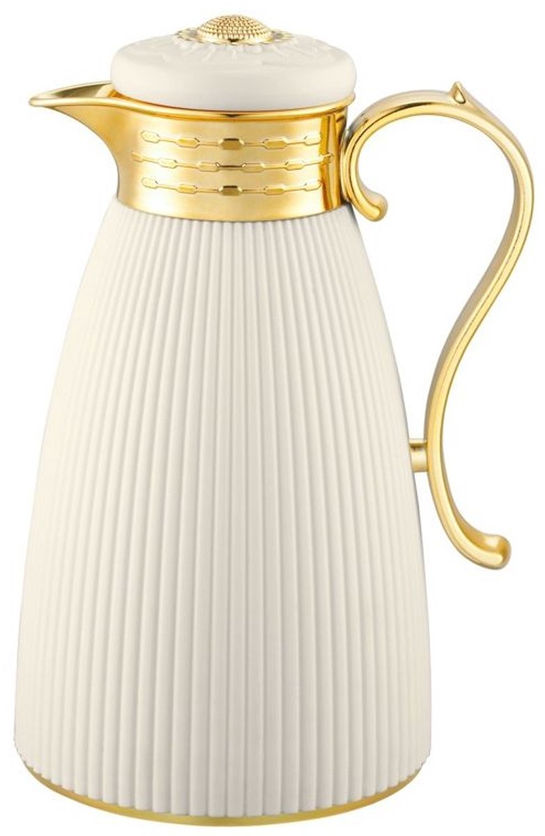 Ferveo HELENA Thermoskan - 1L - Beige/Goud - TEKZEN