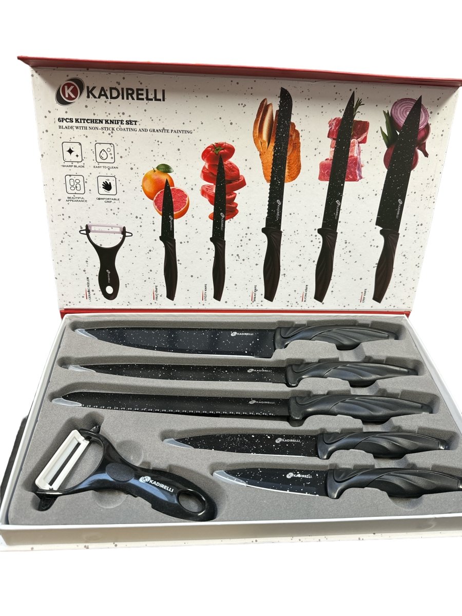 Kadirelli Messenset - 6 - delig - Zwart - TEKZEN