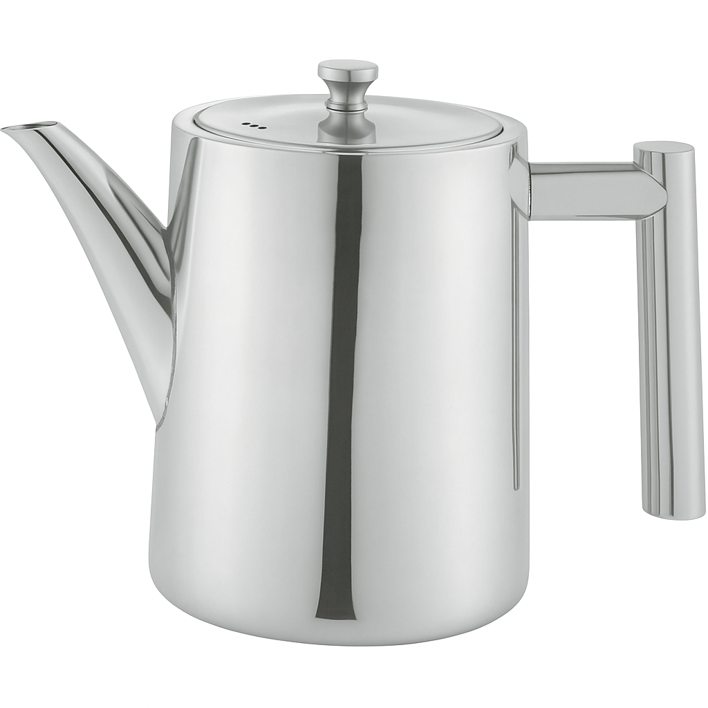 Kadirelli Theepot - 1.4L - RVS - Zilver - Inductie - TEKZEN
