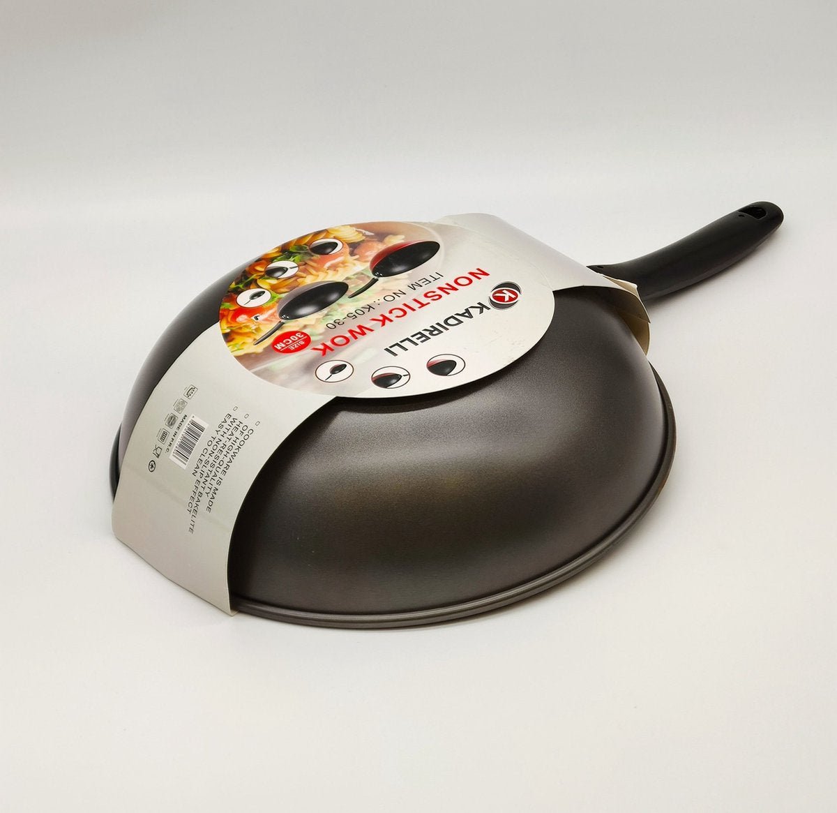Kadirelli Wokpan - 32cm - Grijs - TEKZEN