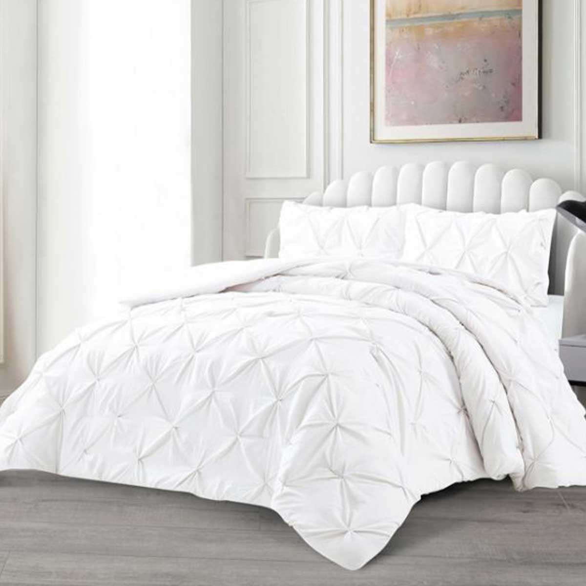 Lavella Efsun Bedsprei Set 3-delig, Wit, 250x240cm – bedspreiset