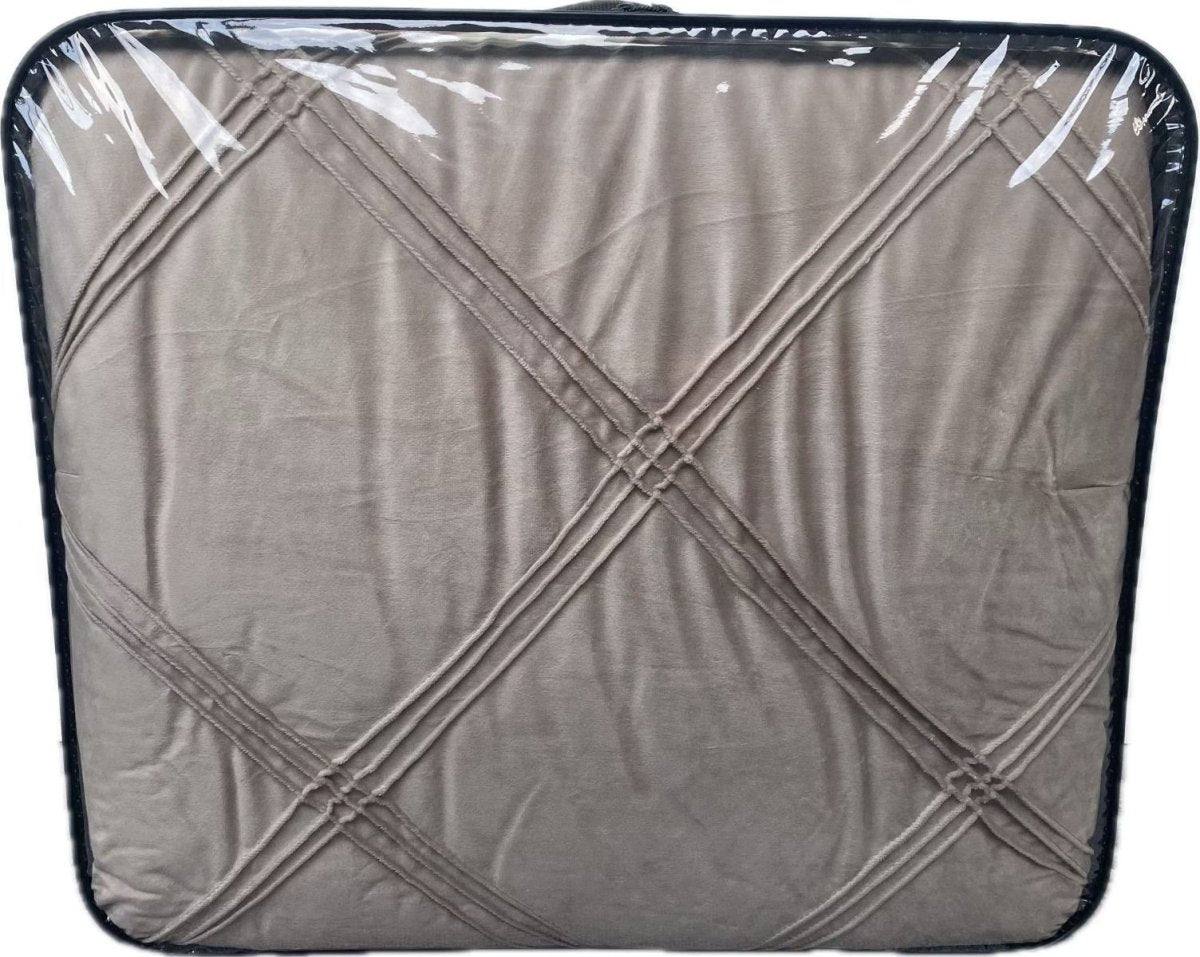 Lavella Lara Bedsprei Set 3 - delig - Bruin - 250x240cm - TEKZEN