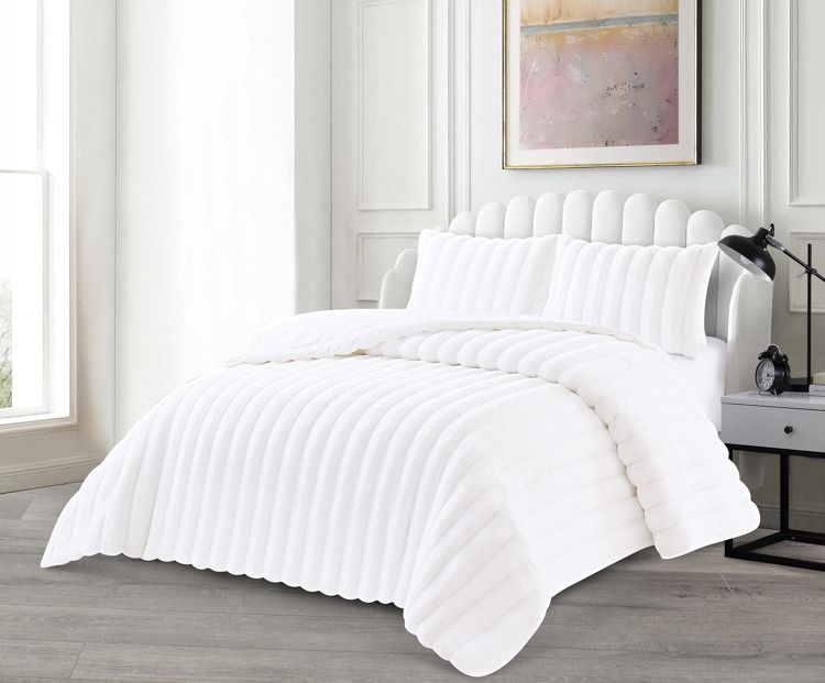 Lavella Peri Bedsprei Set 3-delig - Wit - 250x235cm