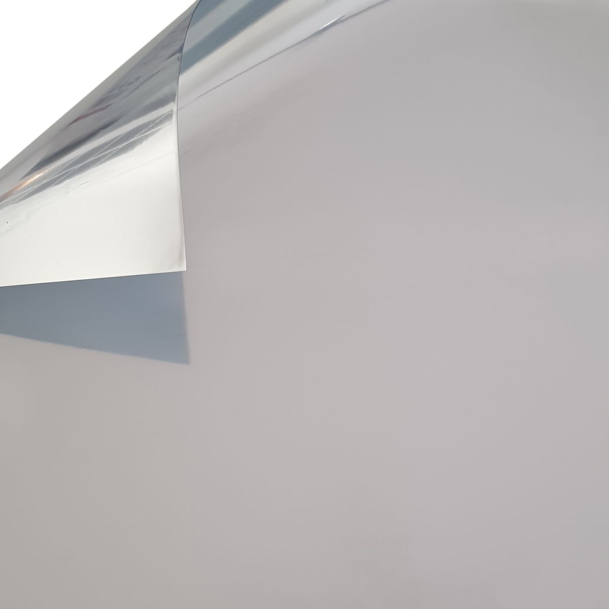 Maclean EasyProtec Zelfklevende Raamfolie Spiegeleffect 90x250cm - Zilverkleurig - TEKZEN