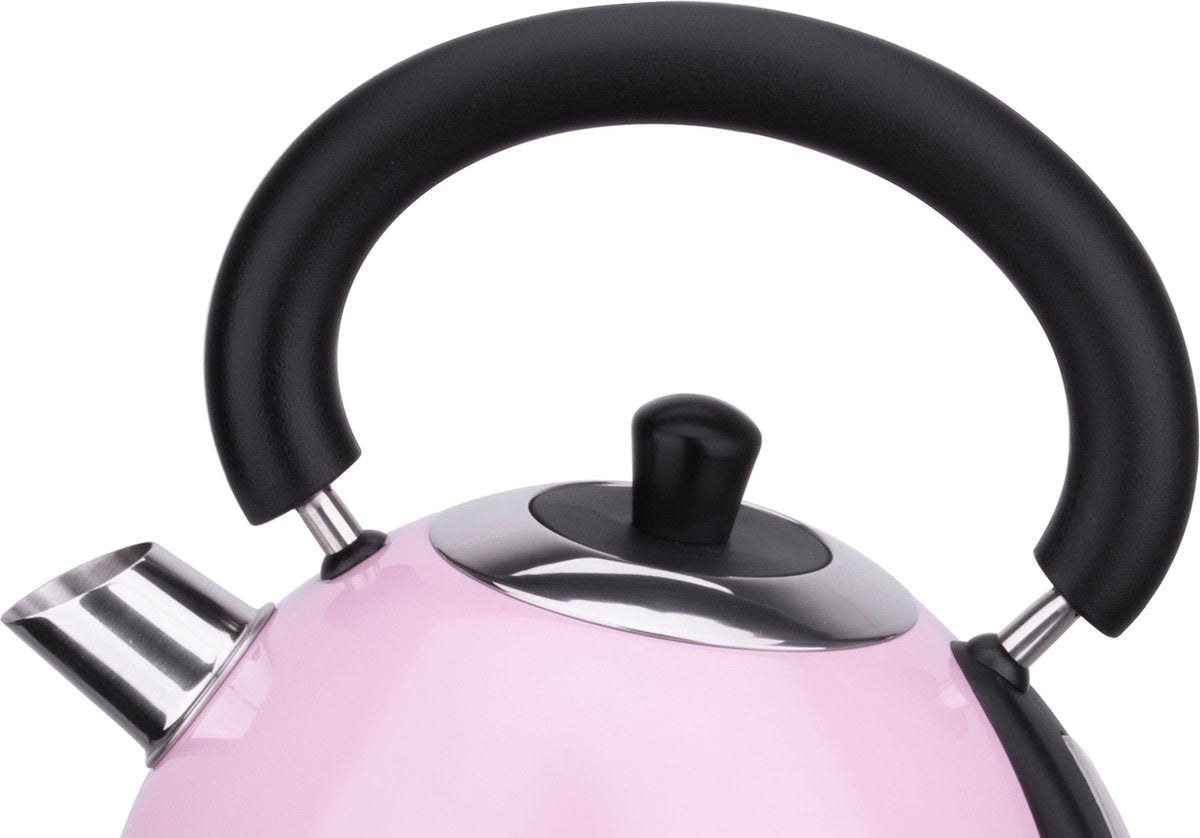 Swiss Pro+ Waterkoker - 1,8L - 2200W - Elektrisch - Roze - TEKZEN