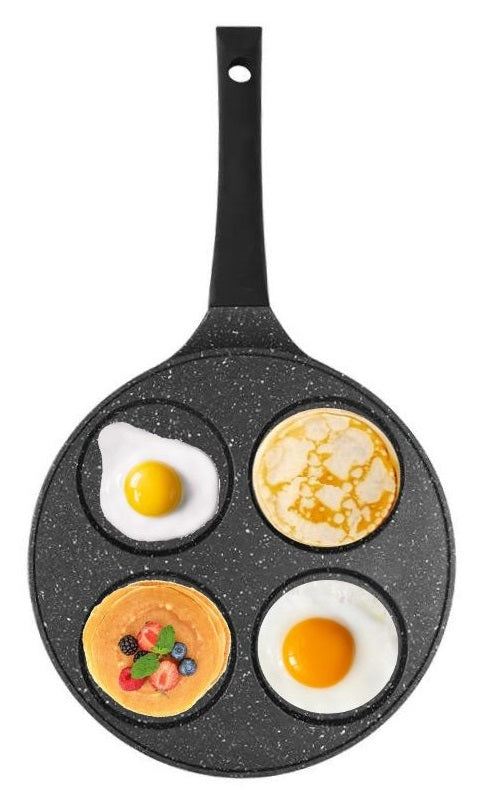 Cheffinger Pancake 4 Kop Pancake Maker - Pannenkoekenpan - Crêpemaker - Pancake Pan - TEKZEN