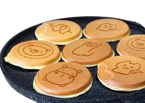 Cheffinger Pancake Boerderij Dieren Vorm Pancake Maker - Pannenkoekenpan - Crêpemaker - Pancake Pan - TEKZEN