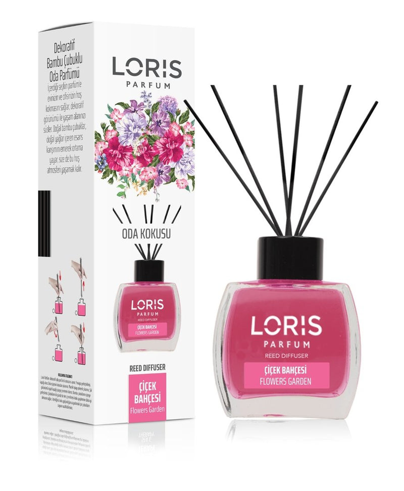 Loris Parfum - Flower Garden - Huisgeuren - Geurstokjes - TEKZEN
