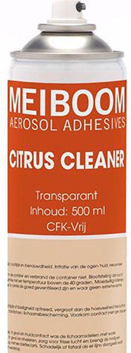 Meiboom Citrus Cleaner - Lijmverwijderaar - Spuitbus - 500 ML - TEKZEN